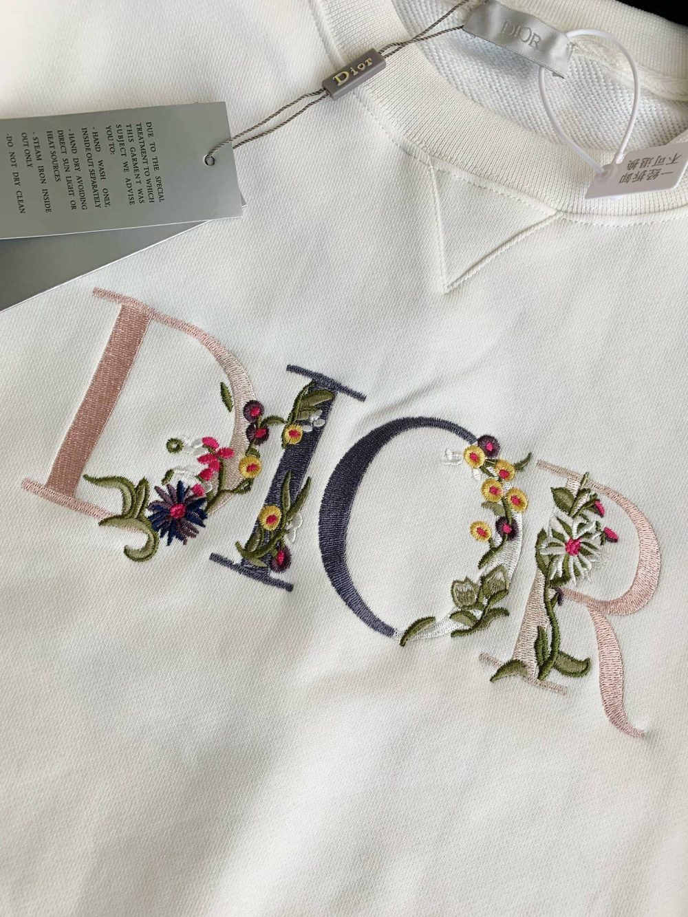 Dior FW23 Flowers Sweater