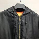 Balenciaga foamed wheat logo jacket