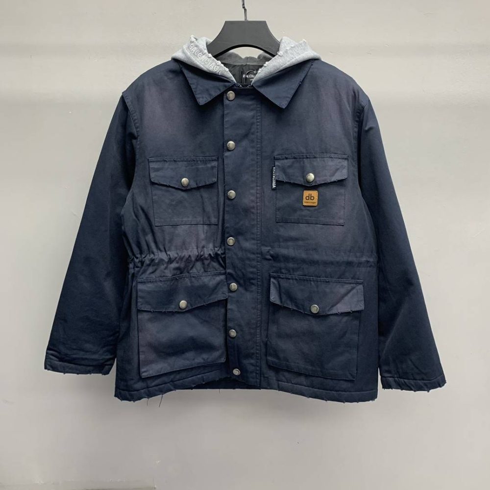 Balenciaga workwear cotton jacket