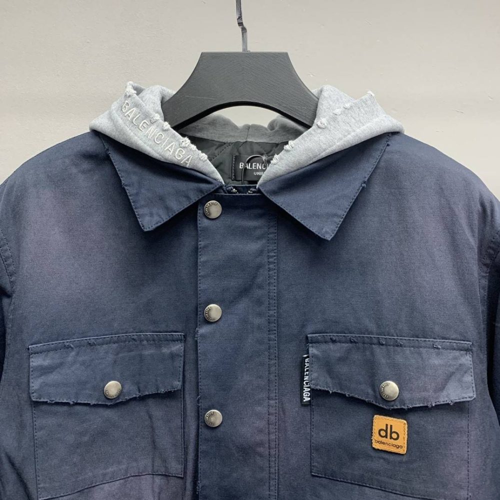 Balenciaga workwear cotton jacket