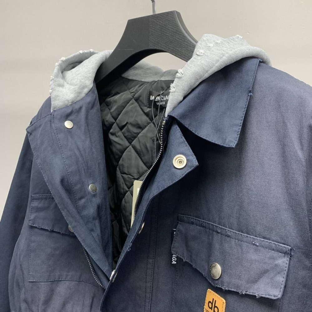 Balenciaga workwear cotton jacket