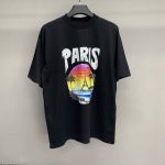 Balenciaga beach hand-painted T-shirt