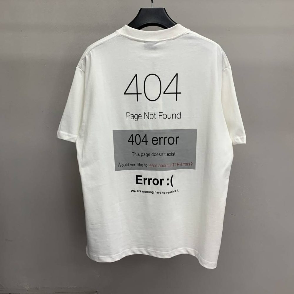 Balenciaga Loading 404 T-Shirt