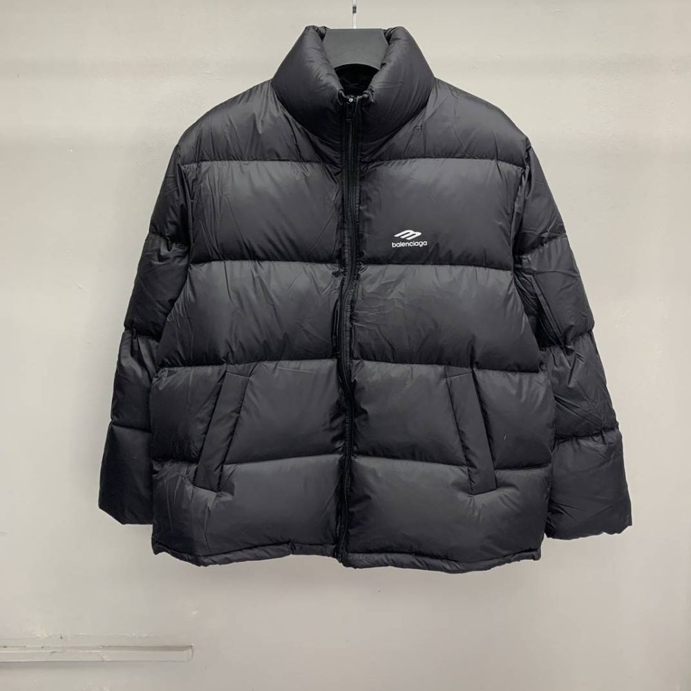 Balenciaga reflective down jacket