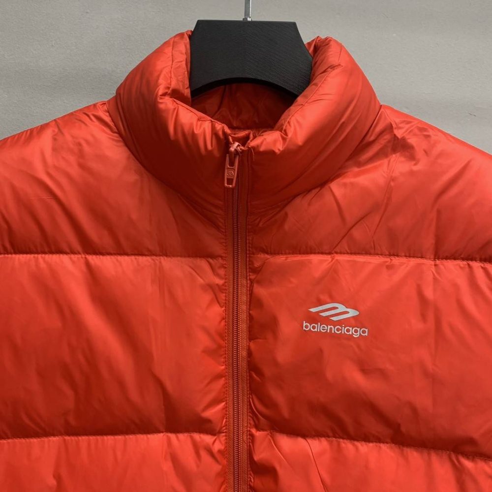 Balenciaga reflective down jacket