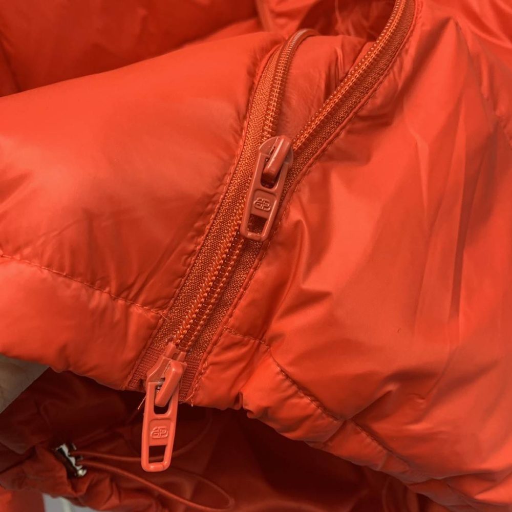 Balenciaga reflective down jacket