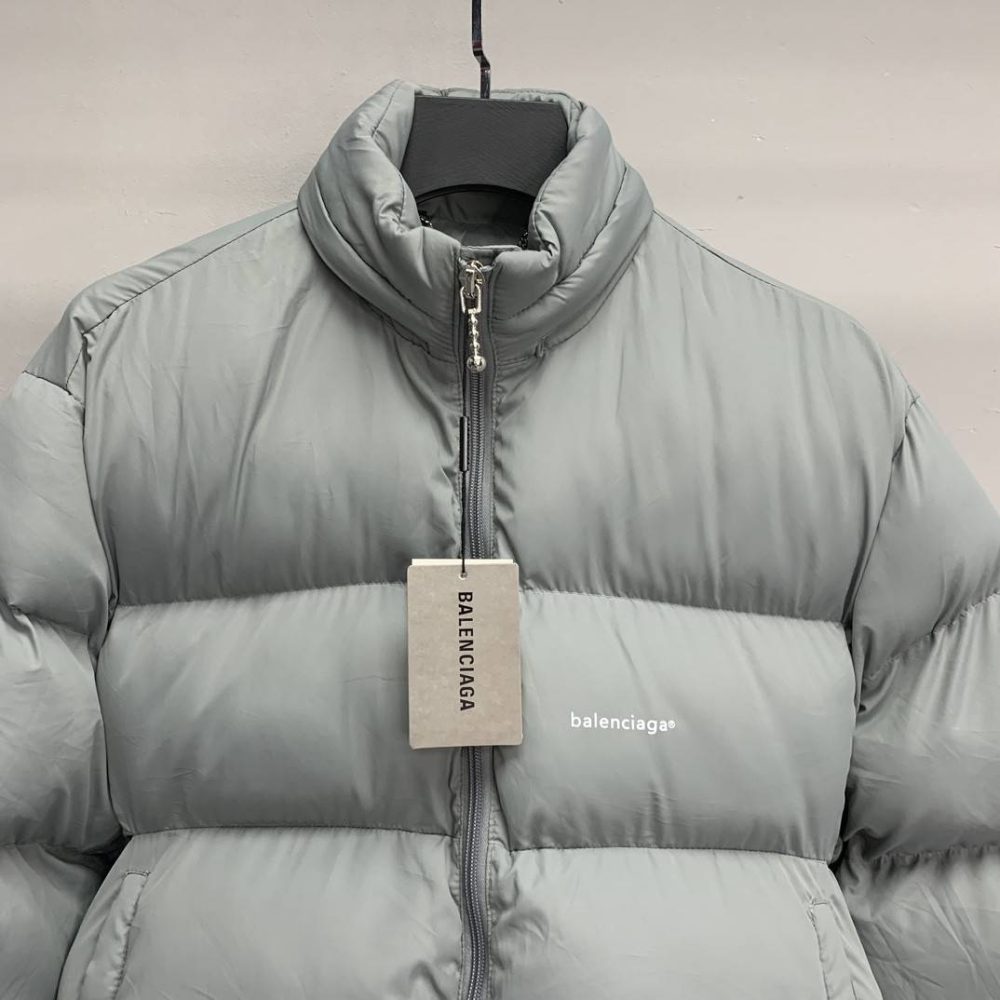 Balenciaga small letter down jacket