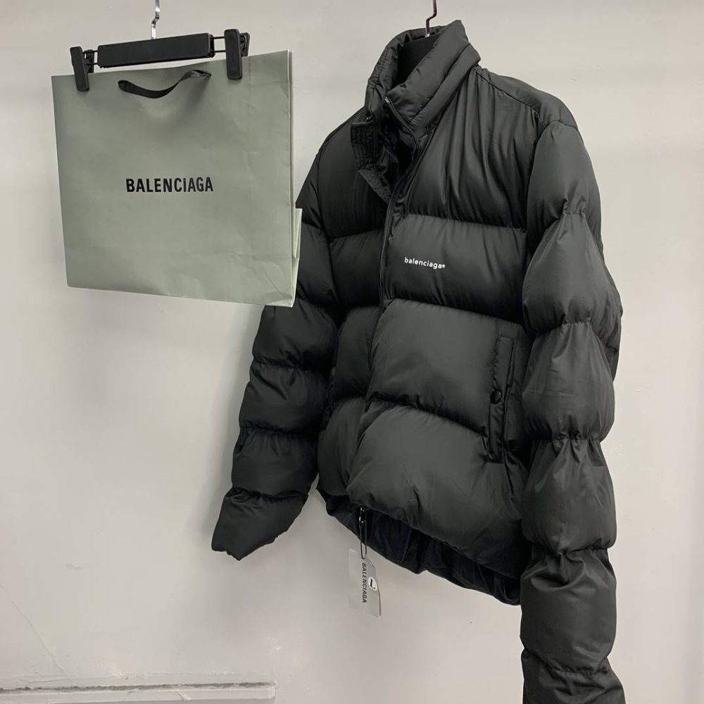 Balenciaga small letter down   jacket