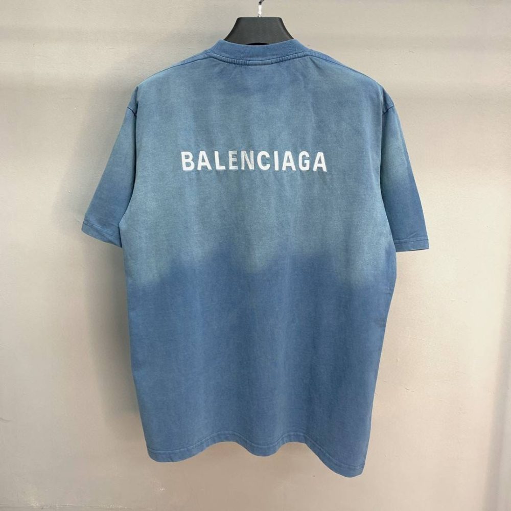 Balenciaga overprinted lettering T-shirt