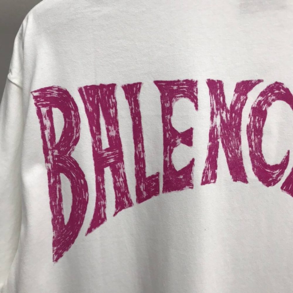 Balenciaga graffiti T-shirt