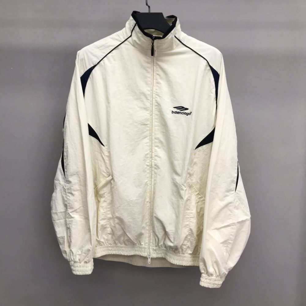 Balenciaga sports patchwork jacket