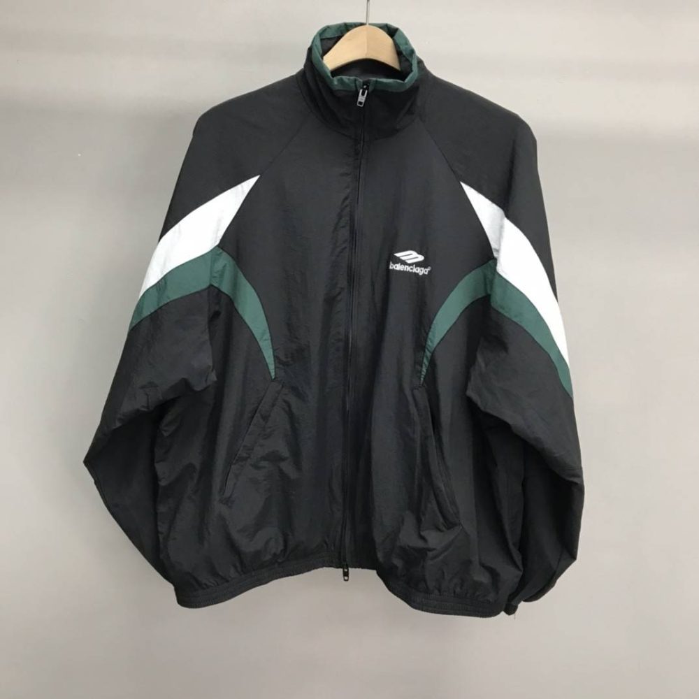 Balenciaga sports patchwork jacket