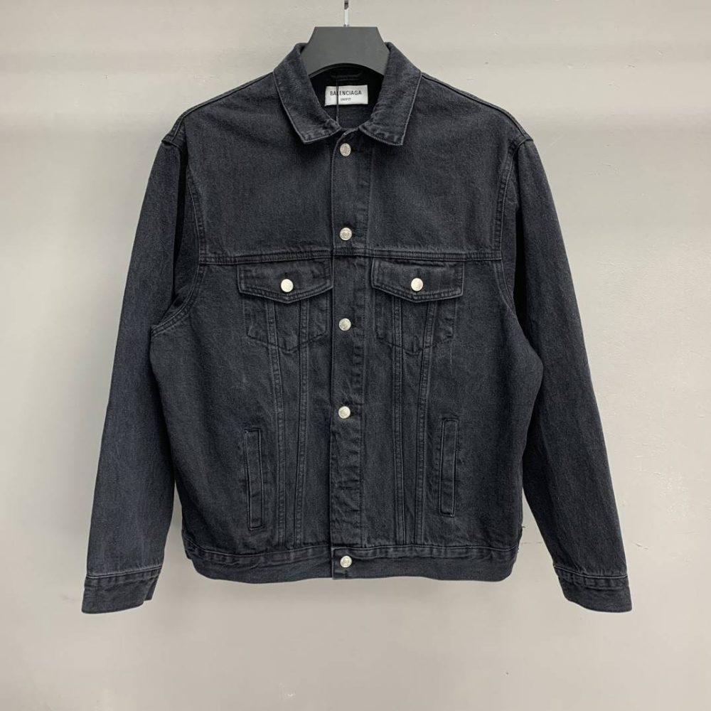 Balenciaga BB letter denim jacket