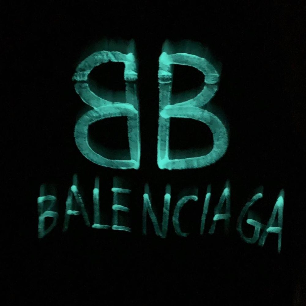 Balenciaga BB letter denim jacket