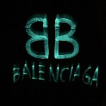 Balenciaga BB letter denim jacket