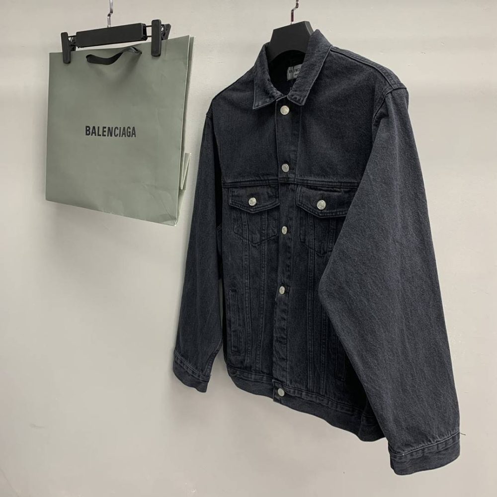 Balenciaga BB letter denim jacket