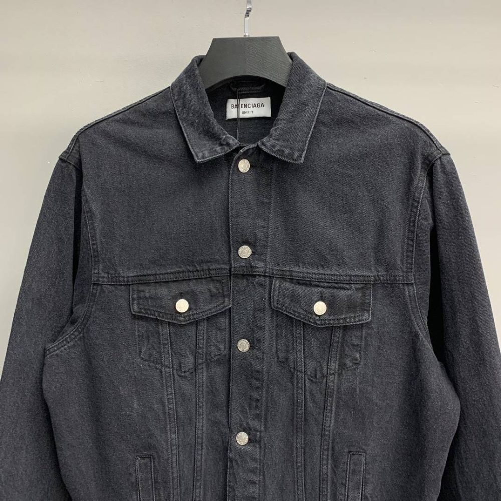 Balenciaga BB letter denim jacket