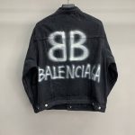 Balenciaga BB letter denim jacket