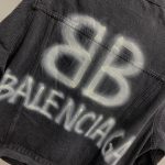 Balenciaga BB letter denim jacket