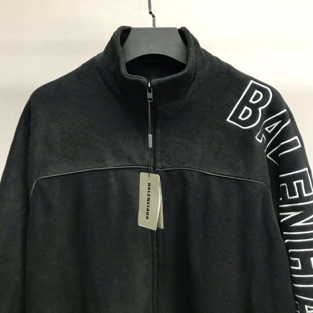 Balenciaga arm letter jacket