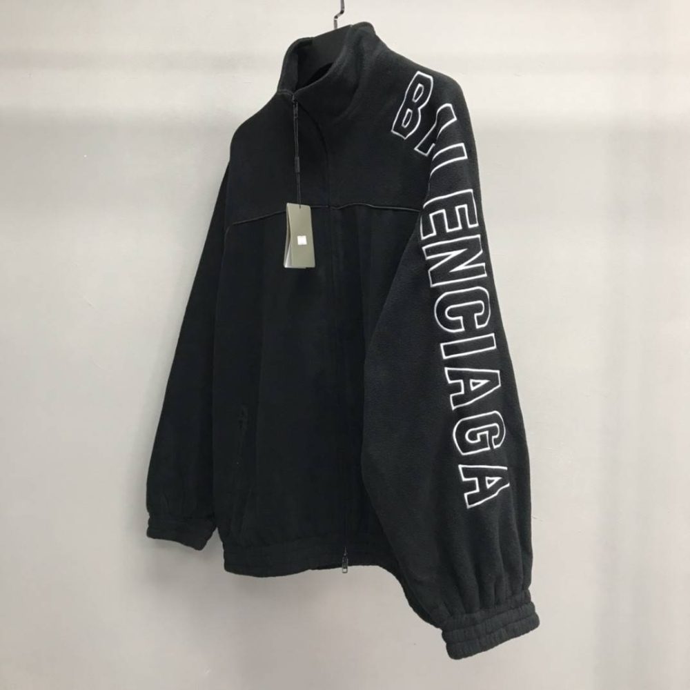 Balenciaga arm letter jacket