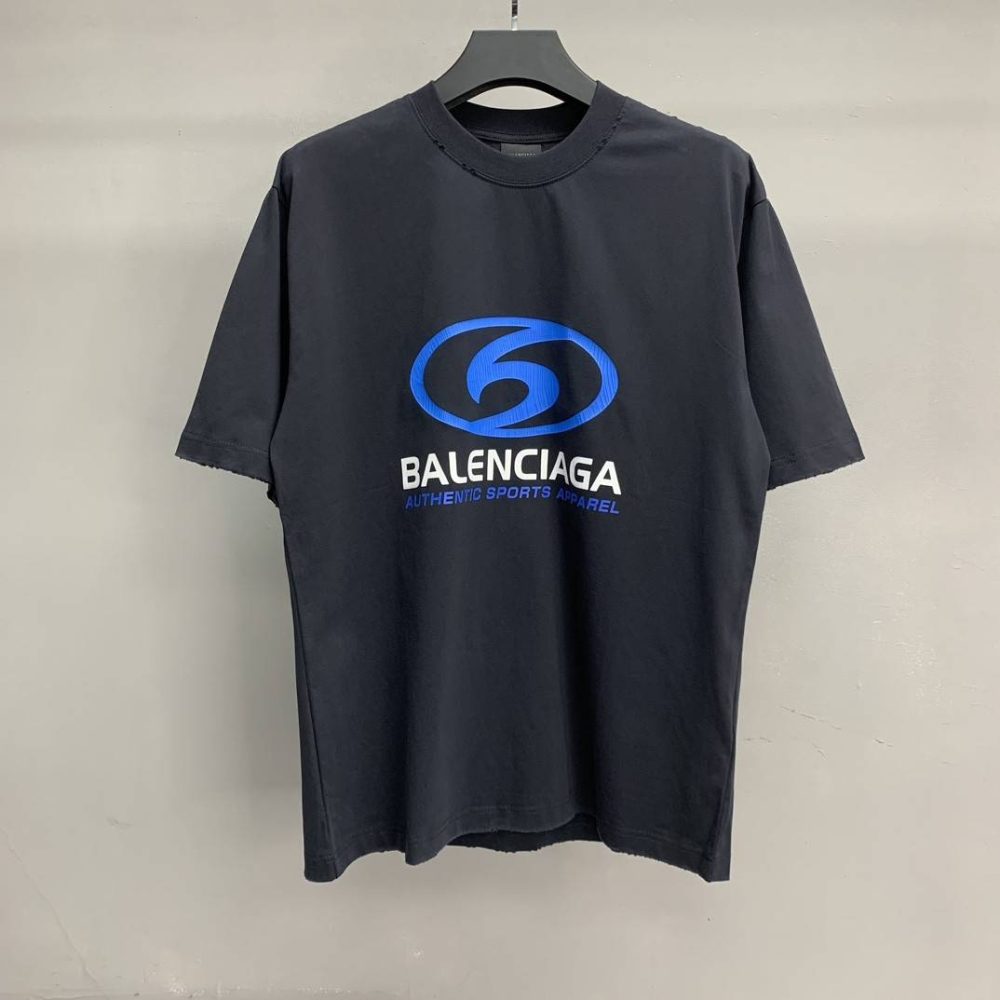 Balenciaga surf crackle T-shirt