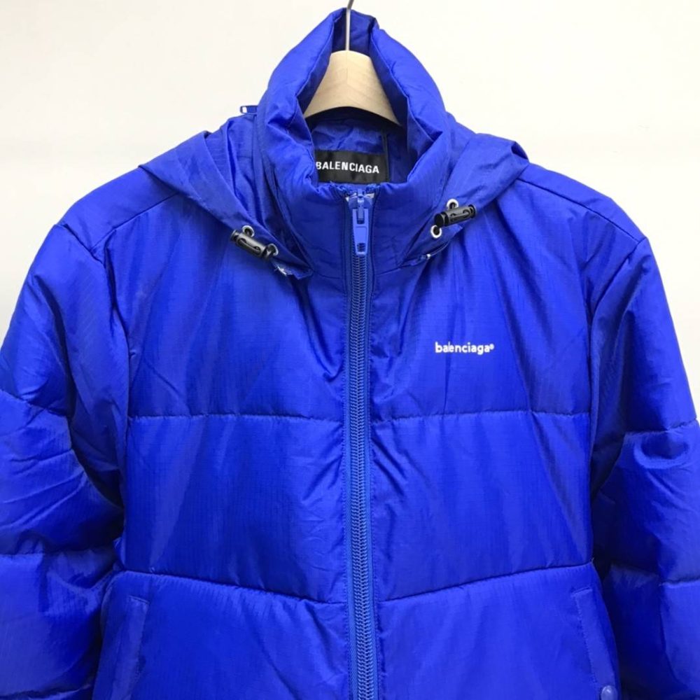 Balenciaga irregular down jacket