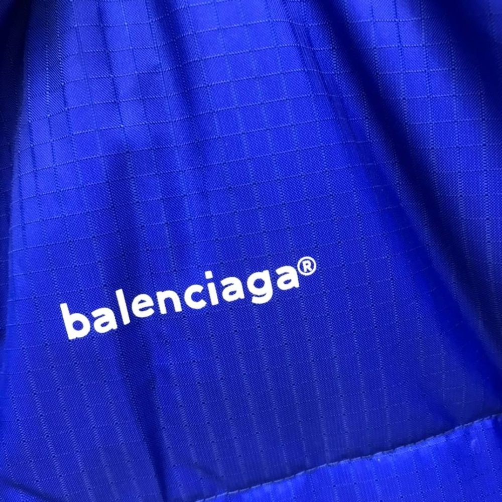 Balenciaga irregular down jacket