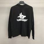 Balenciaga lettered long sleeve T-shirt