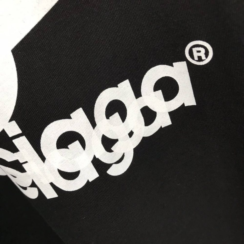 Balenciaga lettered long sleeve T-shirt