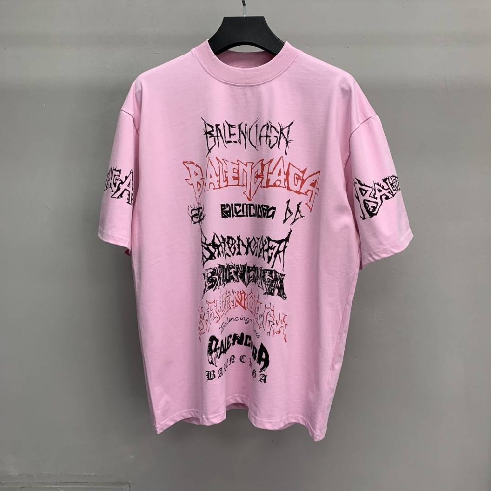 Balenciaga doodle year of the Dragon Alphabet T-shirt