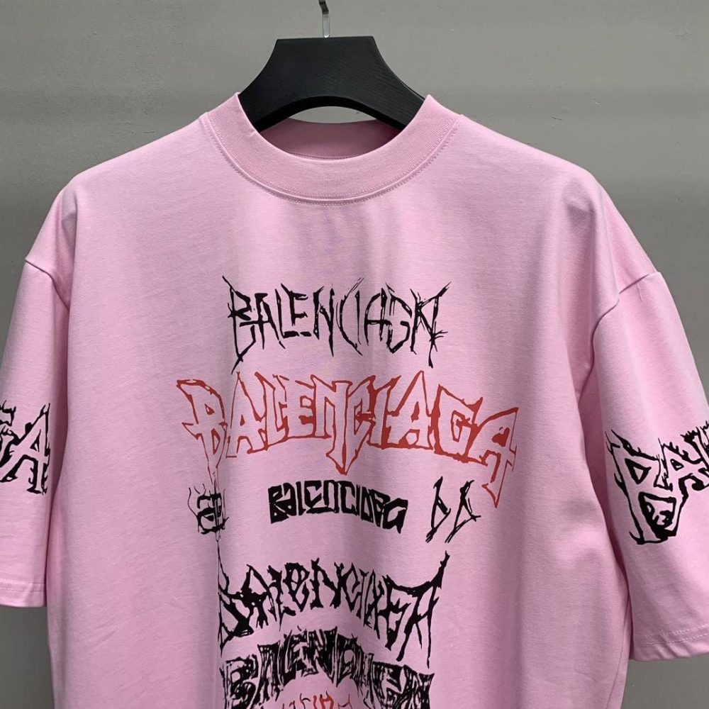 Balenciaga doodle year of the Dragon Alphabet T-shirt