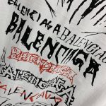 Balenciaga doodle year of the Dragon Alphabet T-shirt