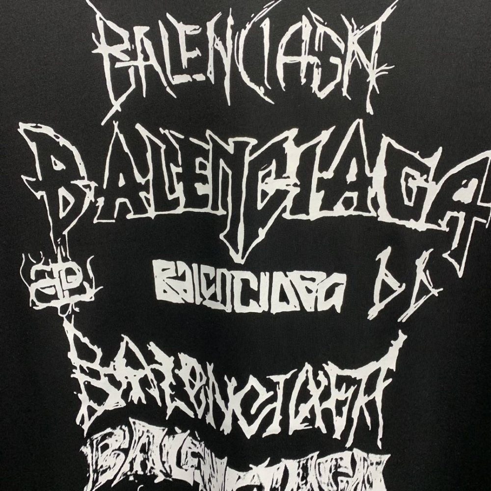 Balenciaga doodle year of the Dragon Alphabet T-shirt