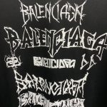 Balenciaga doodle year of the Dragon Alphabet T-shirt