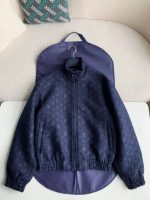 Louis Vuitton casual hoodie denim jacket