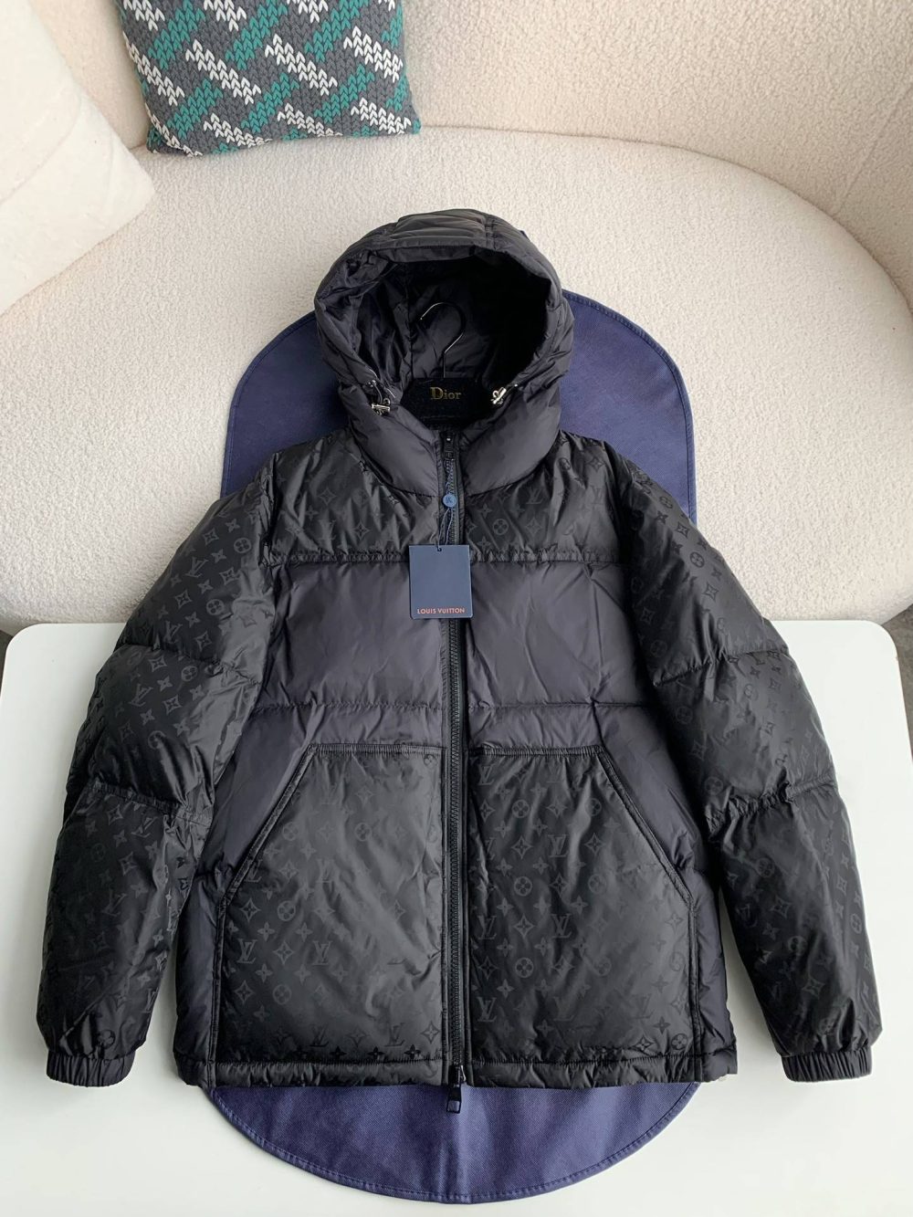 LOUIS VUITTON Logo Down Jacket