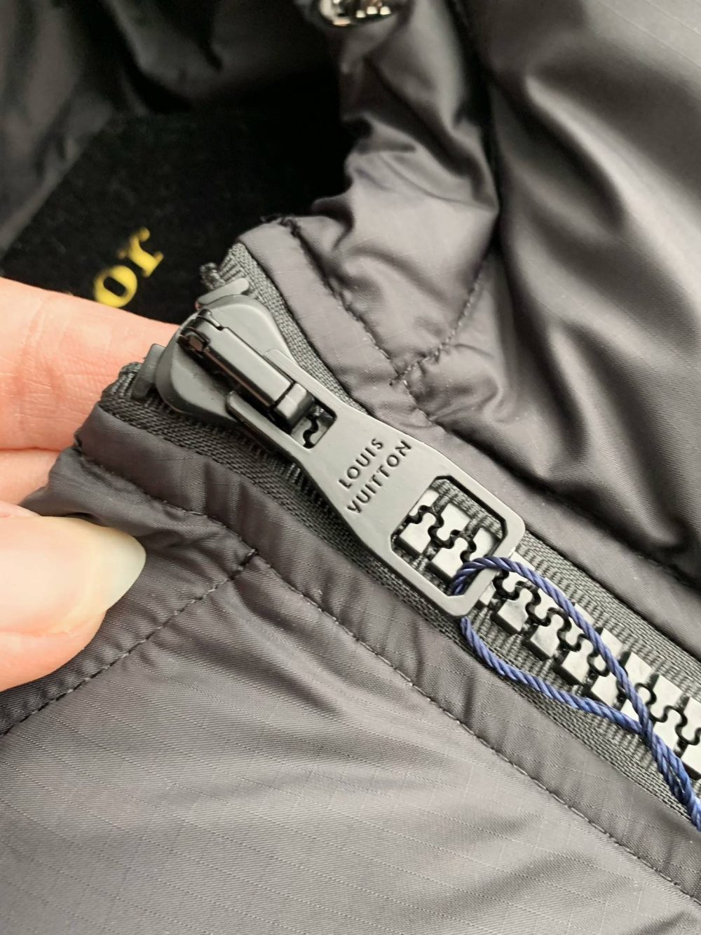 LOUIS VUITTON Logo Down Jacket