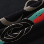 Gucci men's and women's black T-shirt