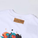 Louis Vuitton 23ss front and back patterned t-shirt