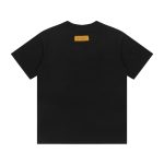 Louis Vuitton Logo lettering T-shirt with 23SS neckline