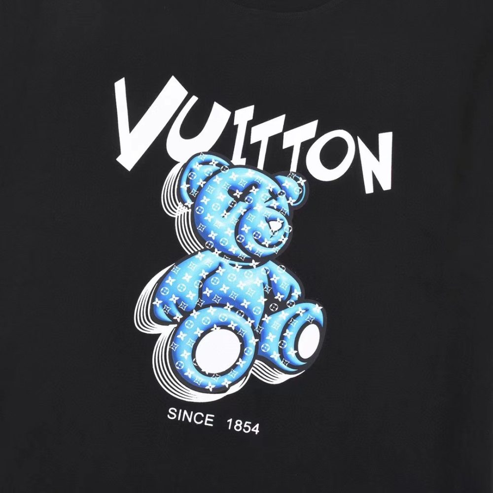 Louis Vuitton 23SS printed bear T-shirt