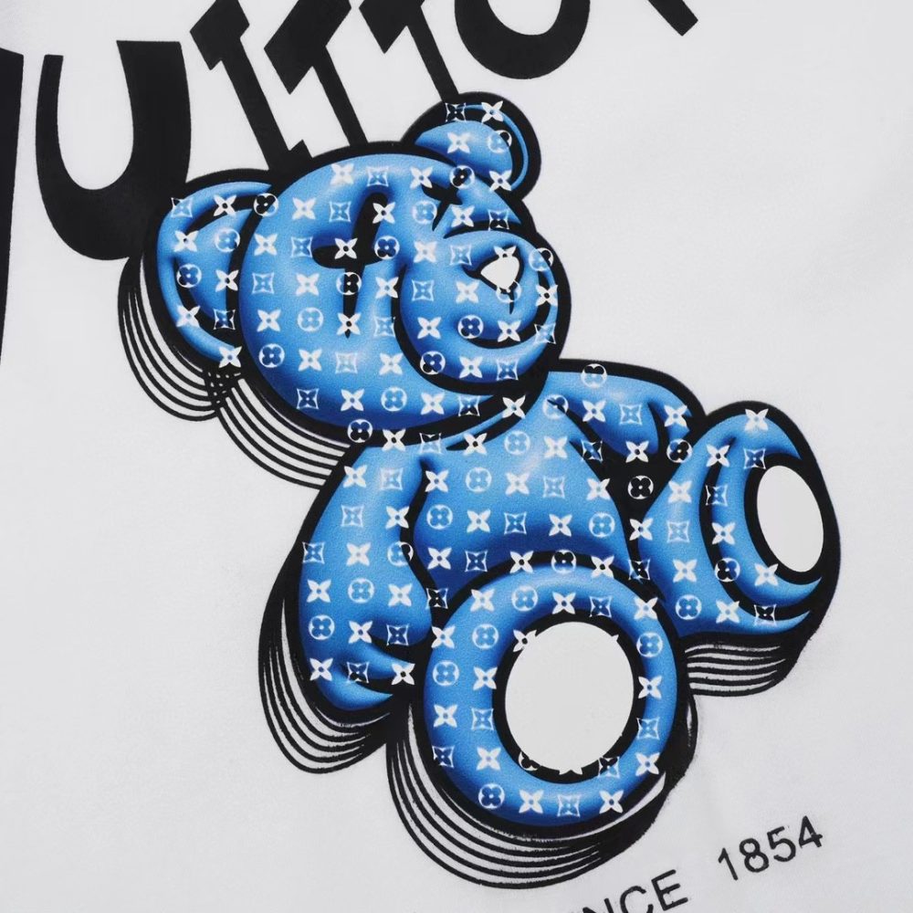 Louis Vuitton 23SS printed bear T-shirt