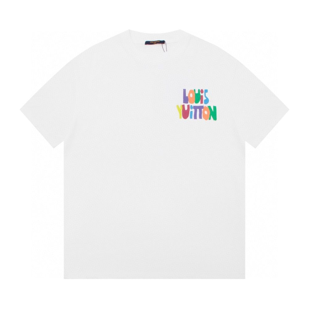 Louis Vuitton 23ss front and back patterned t-shirt