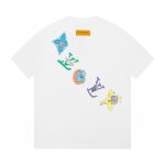 Louis Vuitton 23ss front and back patterned t-shirt