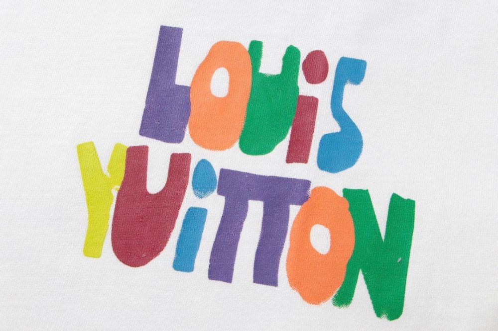 Louis Vuitton 23ss front and back patterned t-shirt