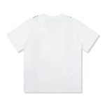 Gucci  23SS double G vertical stripe foam printed t-shirt