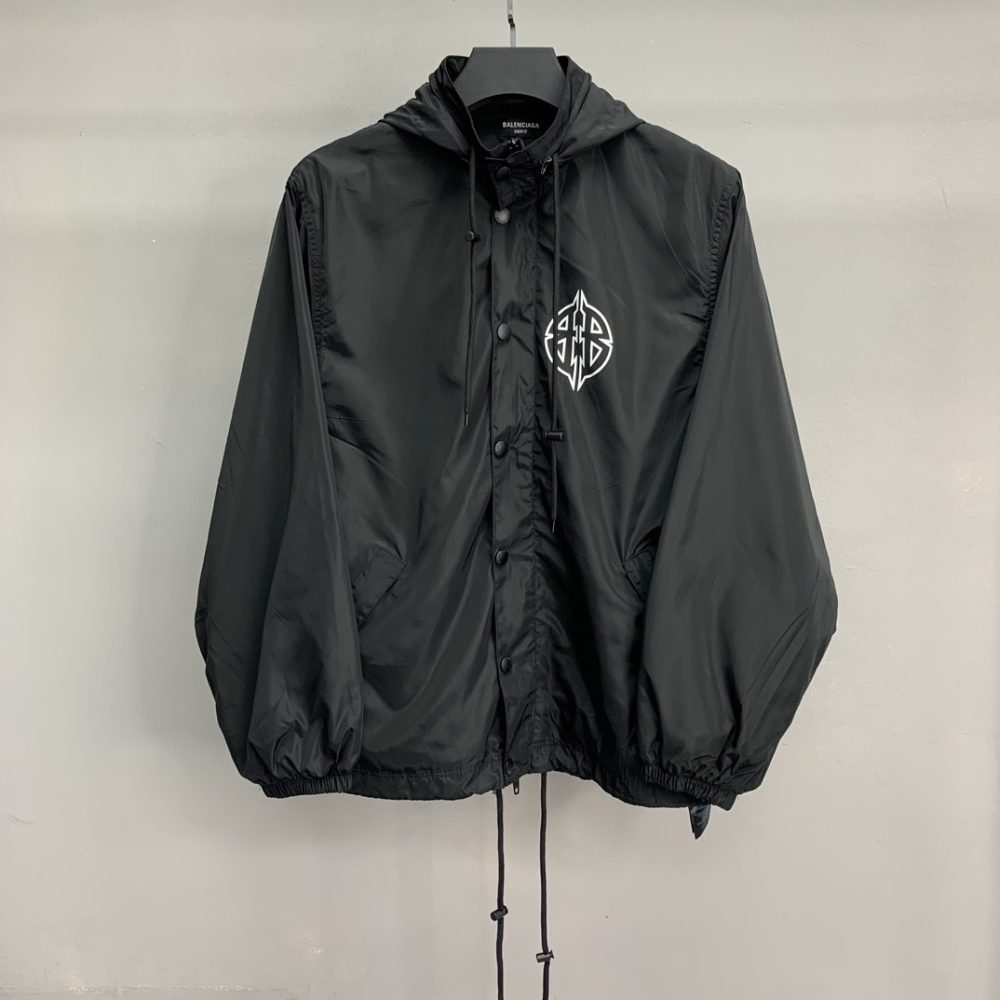 Balenciaga BLCG Tower Night View waterproof jacket