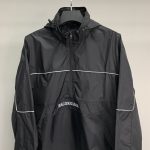 Balenciaga BLCG reflective half zipper jacket