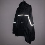 Balenciaga BLCG reflective half zipper jacket